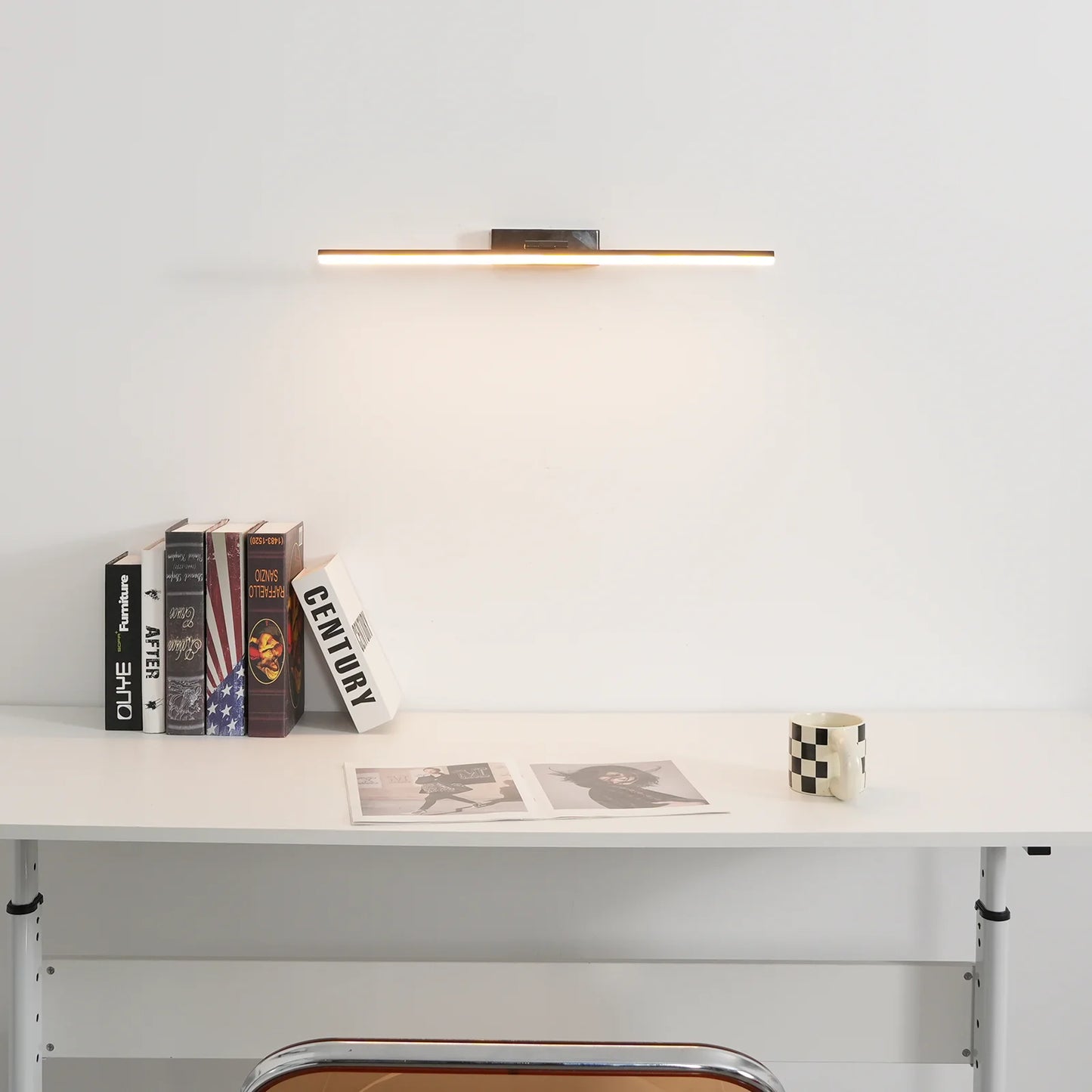 Linear Bathroom Wall Light