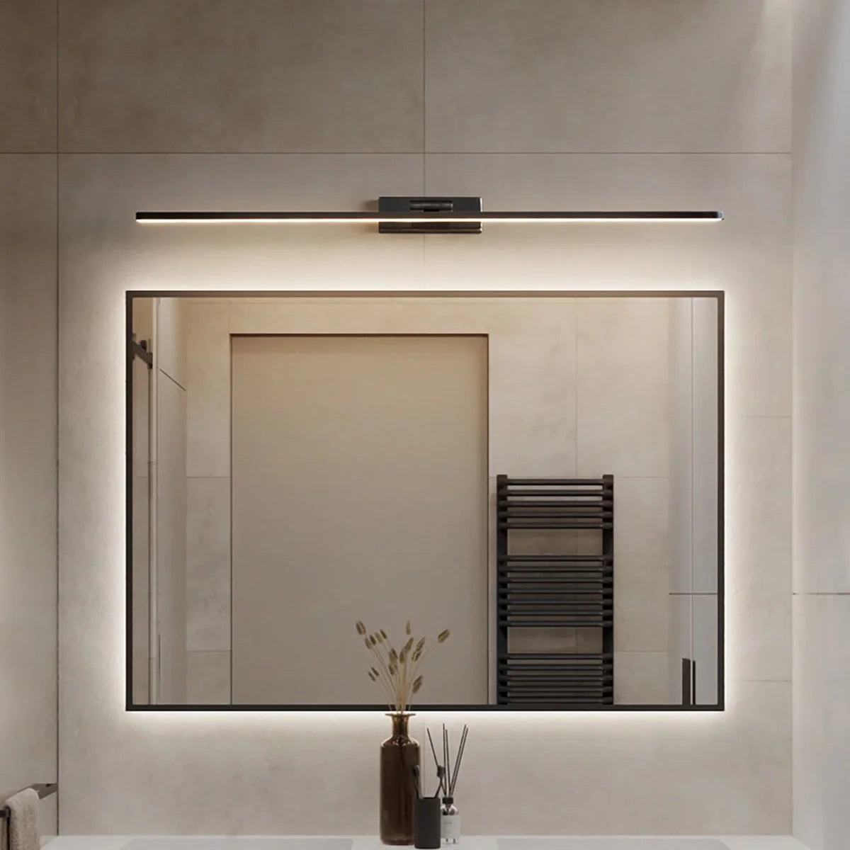 Linear Bathroom Wall Light