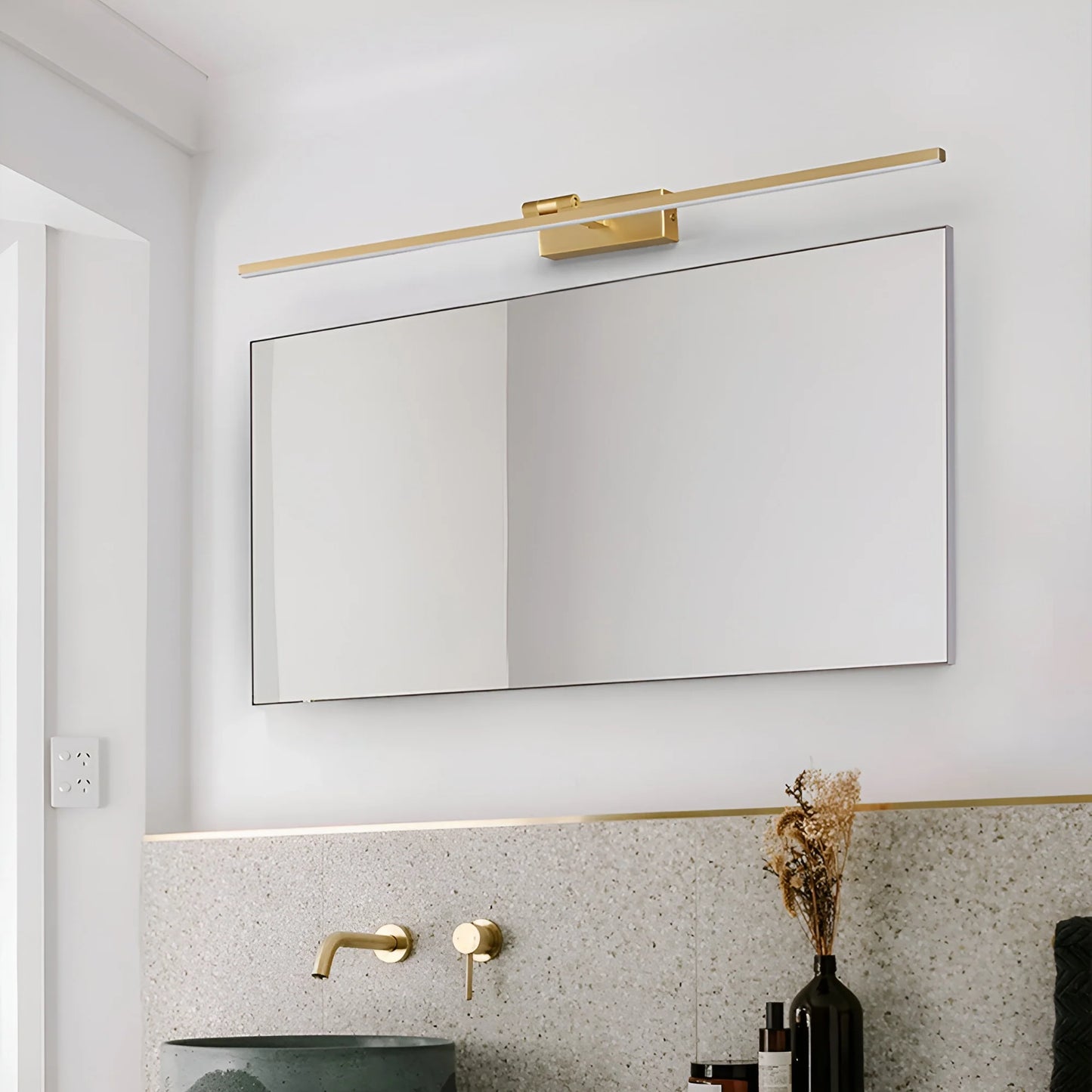 Linear Bathroom Wall Light