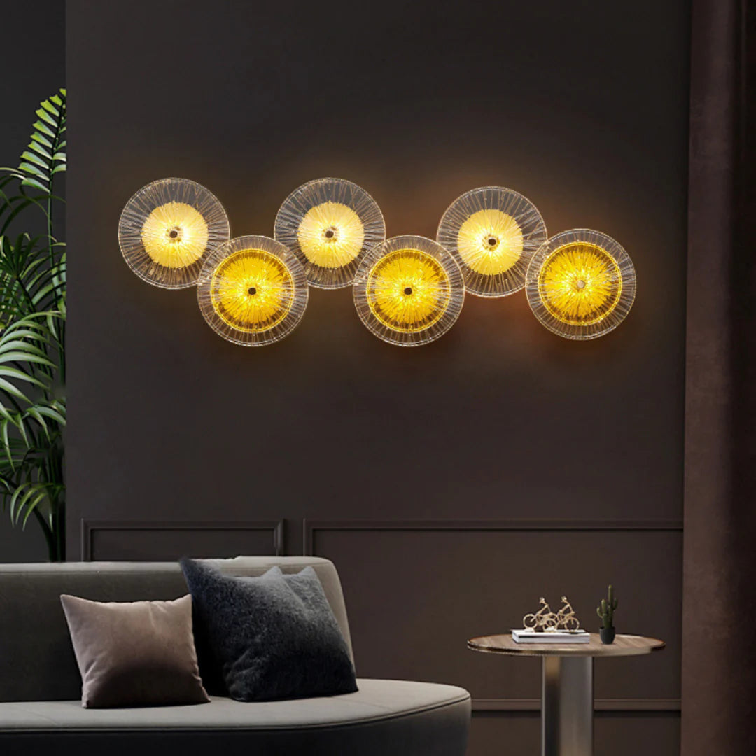 Lotus Leaves Wall Lamp