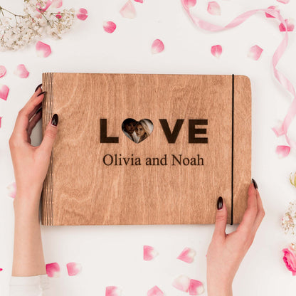 Wooden Photo Album