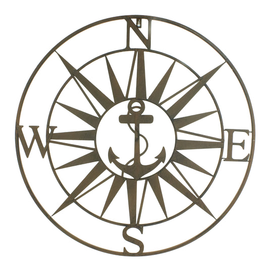 Anchor Compass Rose