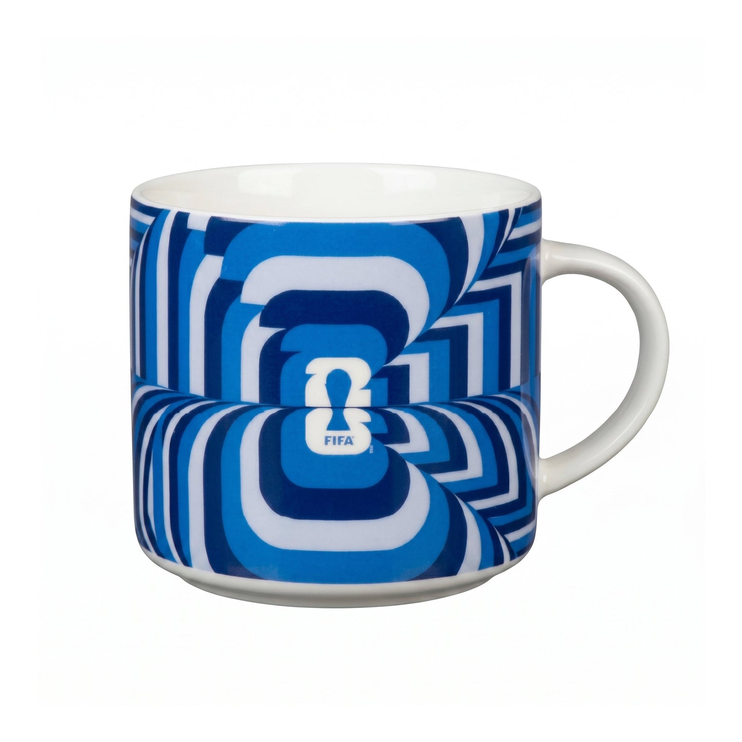 Atelier Sportif Official FIFA Trophy Mug 21.9 OZ./650 Ml Color Glaze New Bone China
