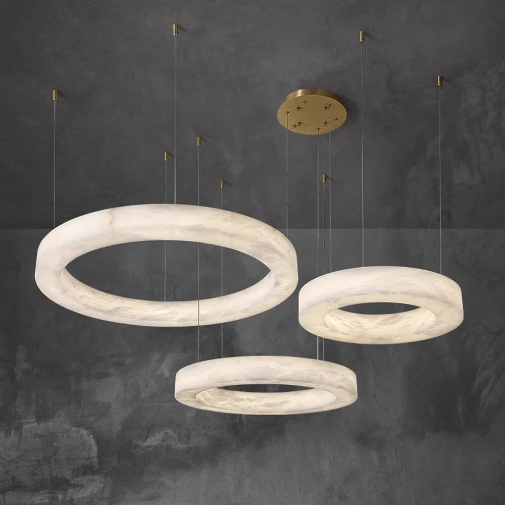 Marika Alabaster Pendant Lamp