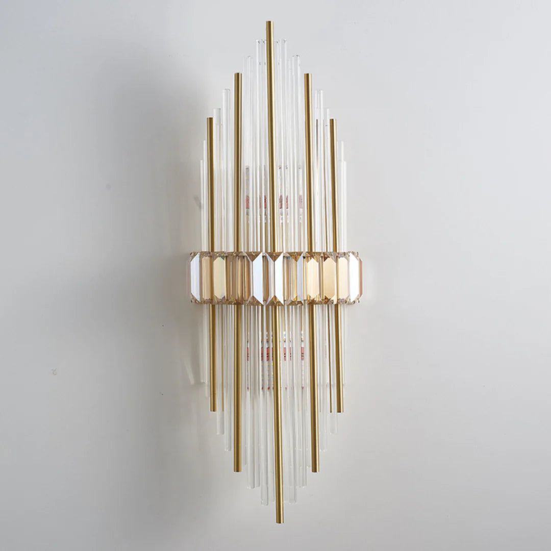 Crystal Rod Marsily Vertical Wall Lamp