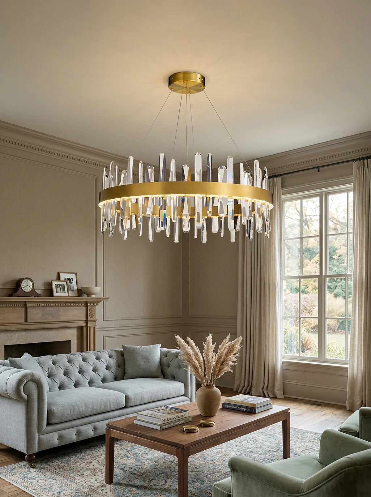Marylin Modern Crystal Ring Chandelier