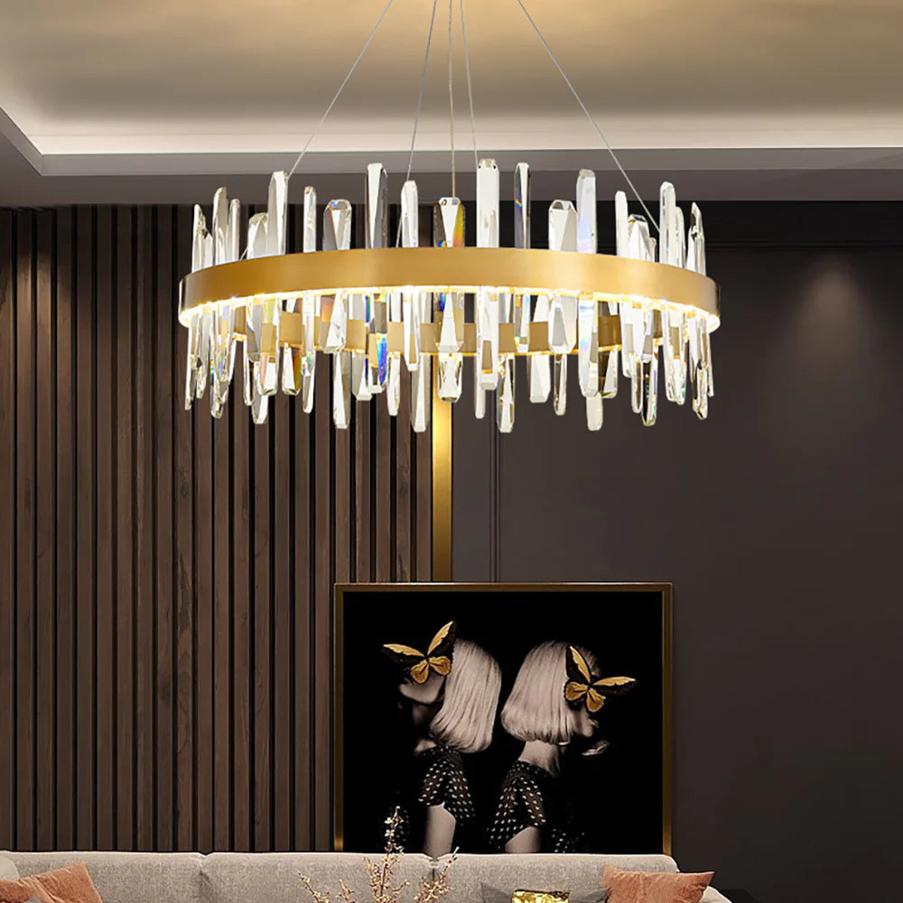 Marylin Modern Crystal Ring Chandelier