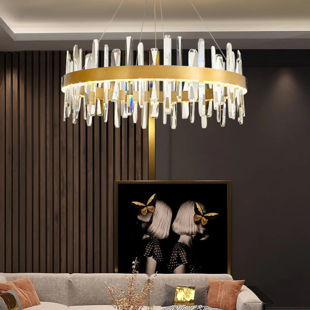 Marylin Modern Crystal Ring Chandelier
