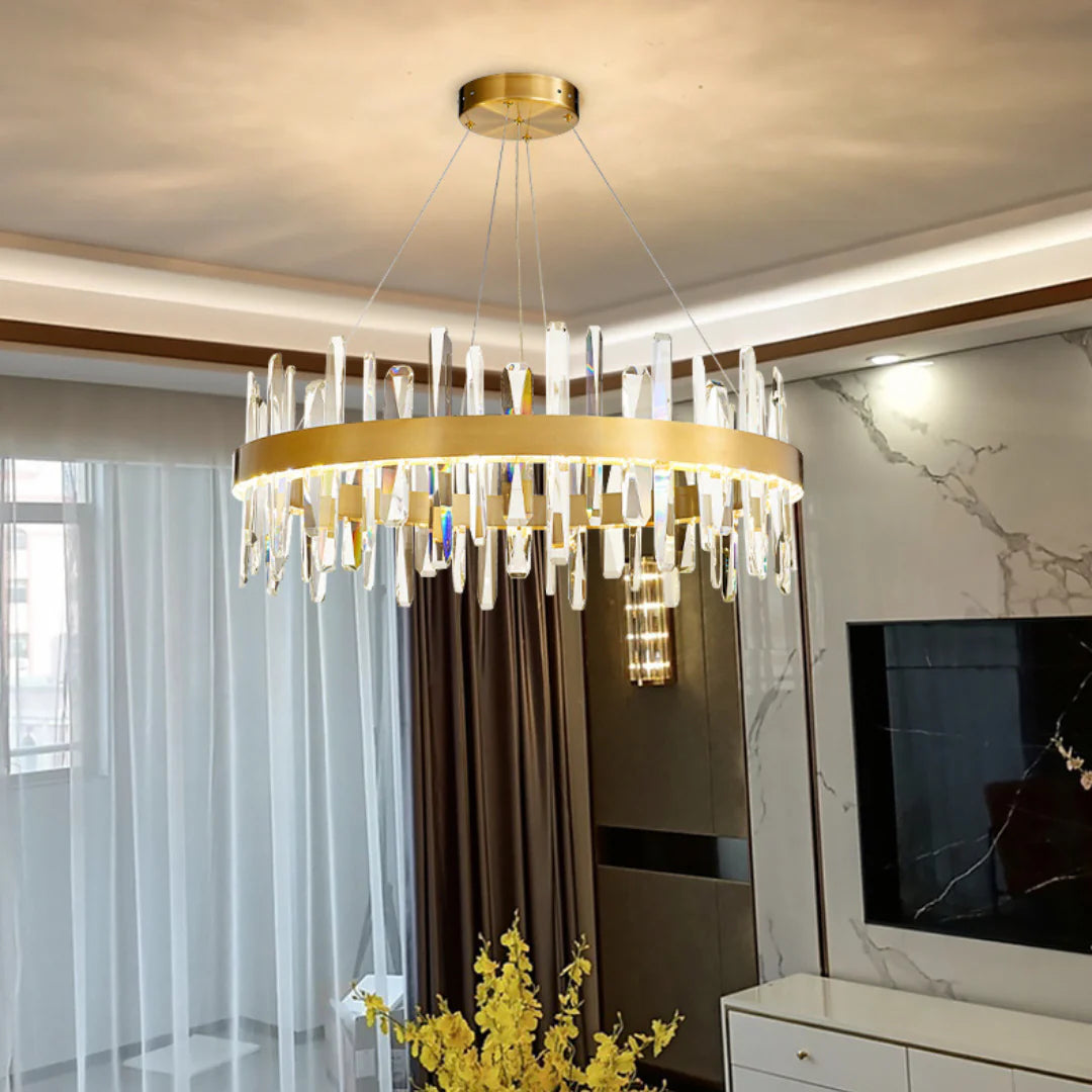 Marylin Modern Crystal Ring Chandelier