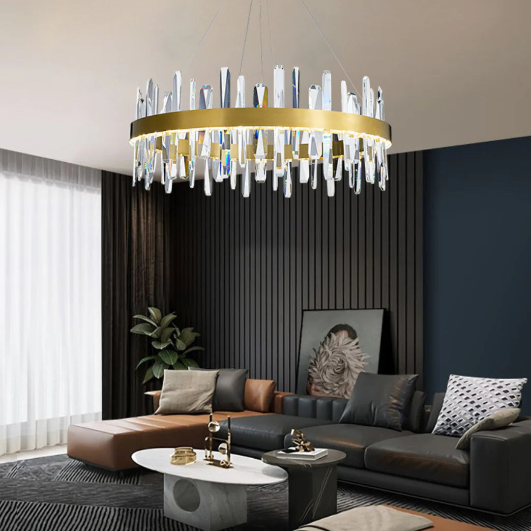 Marylin Modern Crystal Ring Chandelier