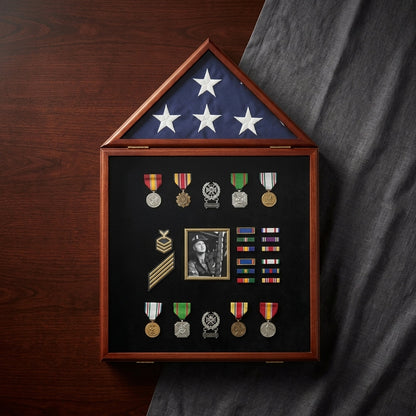 Flag and Badge display cases, Flag and Photo Frame, Medal display cases