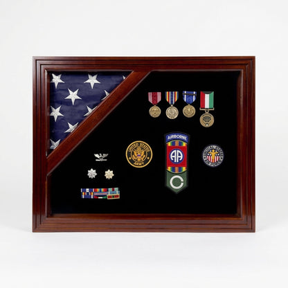 Colonial Classic Shadow Box & Flag Case