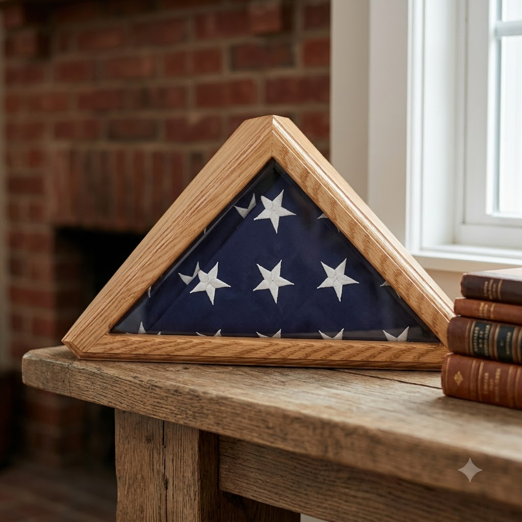 Senators Flag Display Case for 3ft x 5ft Flag