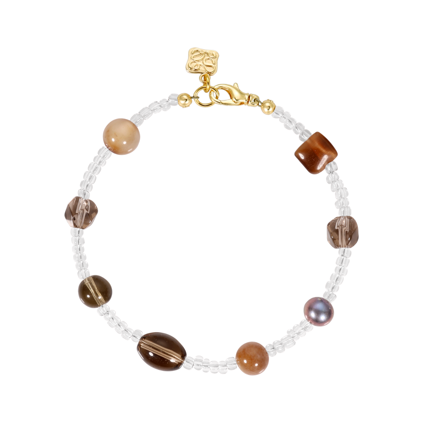 Mocha Dot Bracelet