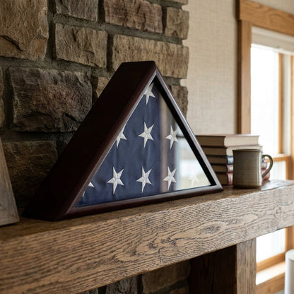 Display Gifts? United States Navy Flag Display Case Box, Burial Funeral Memorial