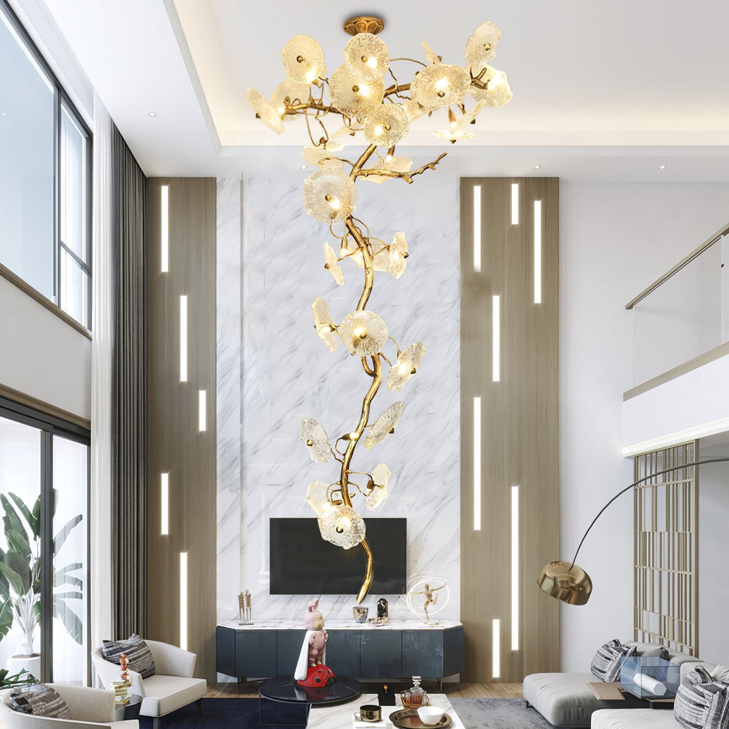Nenufar Bonsai Chandelier