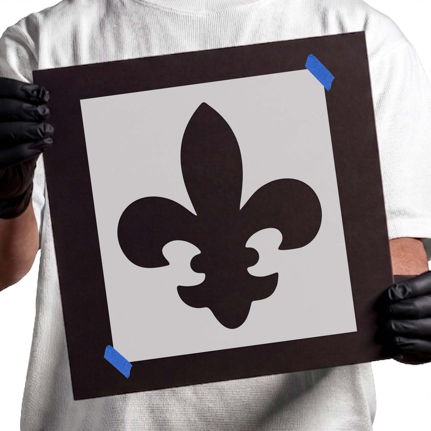 New Orleans Fleur-de-lis Stencil