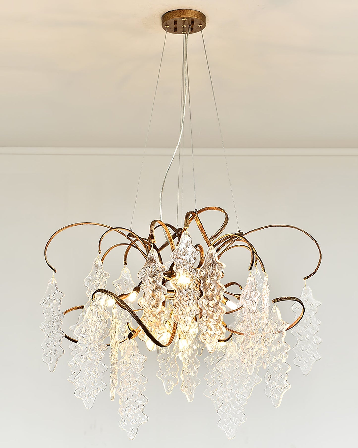 Luxury Niagara Round Glass Chandelier