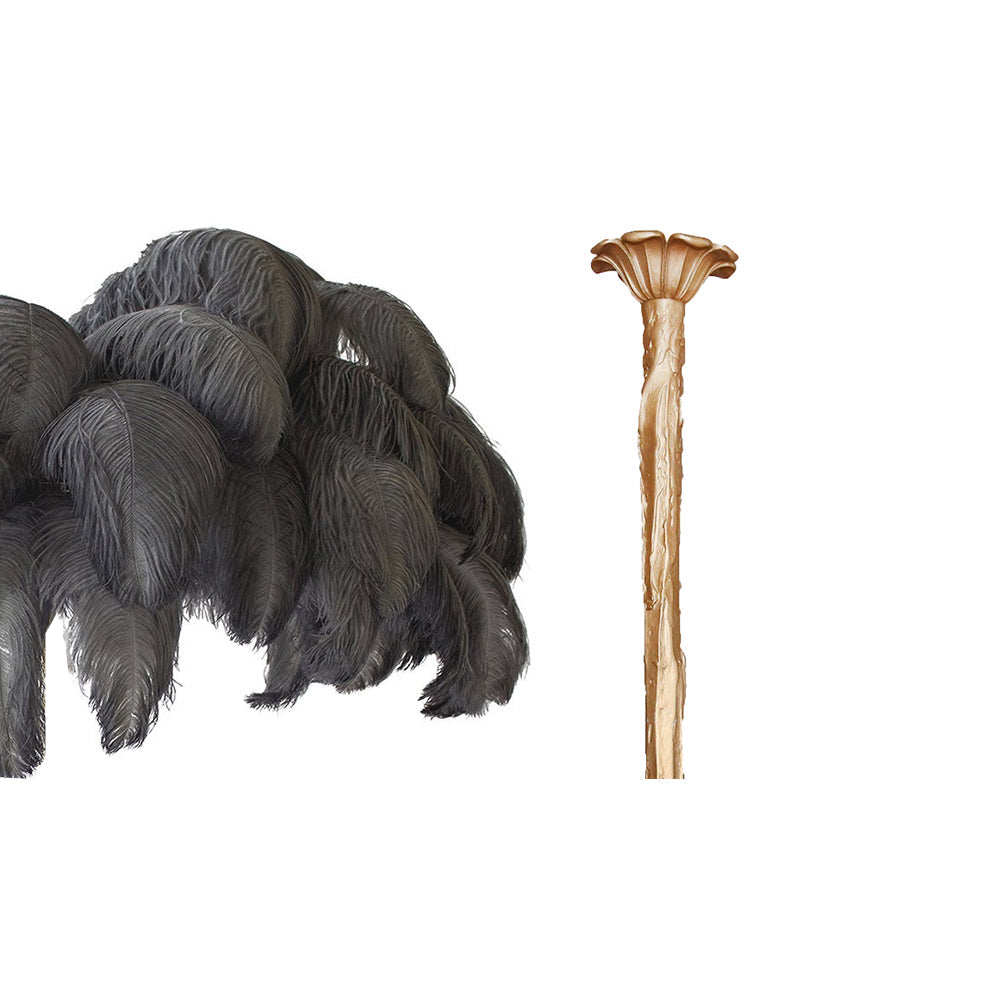 Ostrich Feather Chandeliers