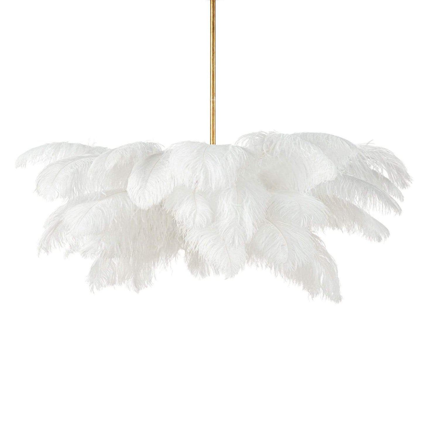 Ostrich Feather Chandeliers