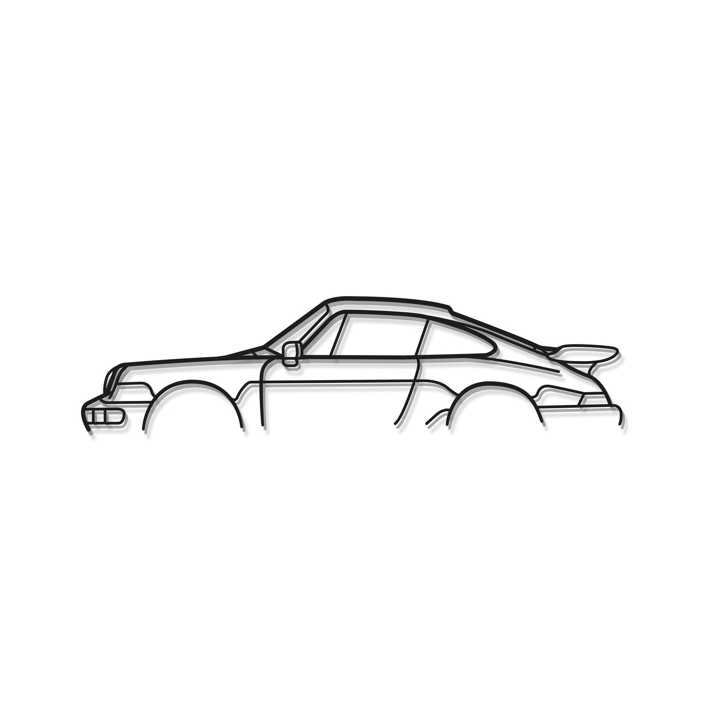 911 964 C2 Metal Car Wall Art - MT0844