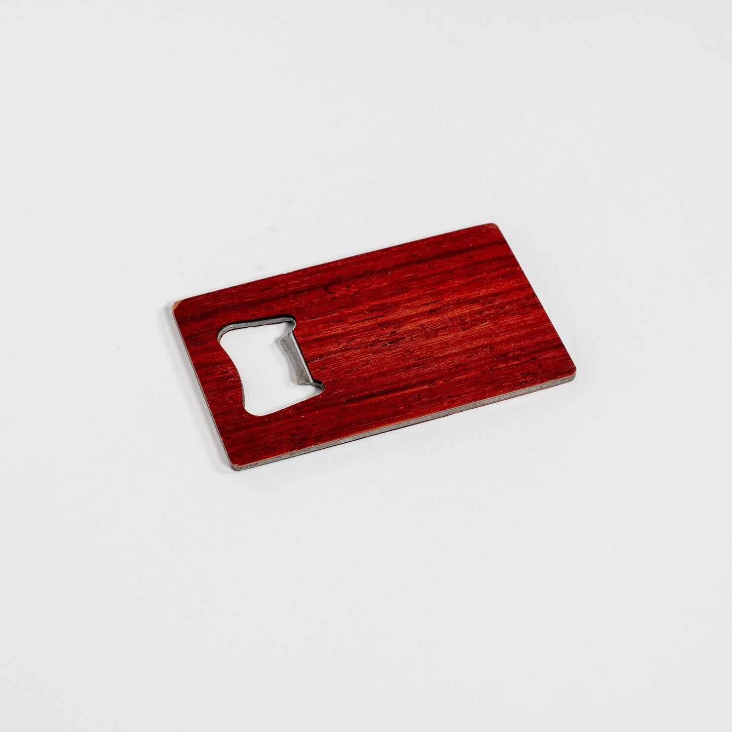 Wood Veneer Wallet Bottle Opener