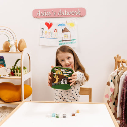 3D DIY Wood Painting Kit for Kids – Safari