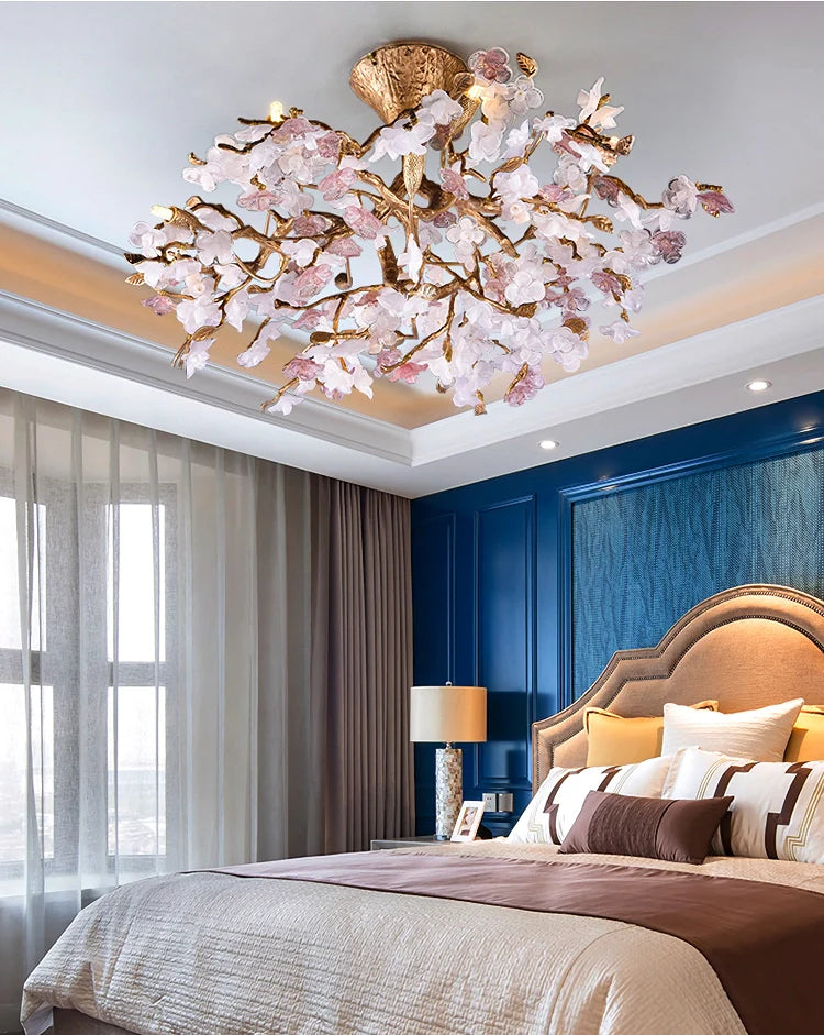 Peach blossom Ceiling Light