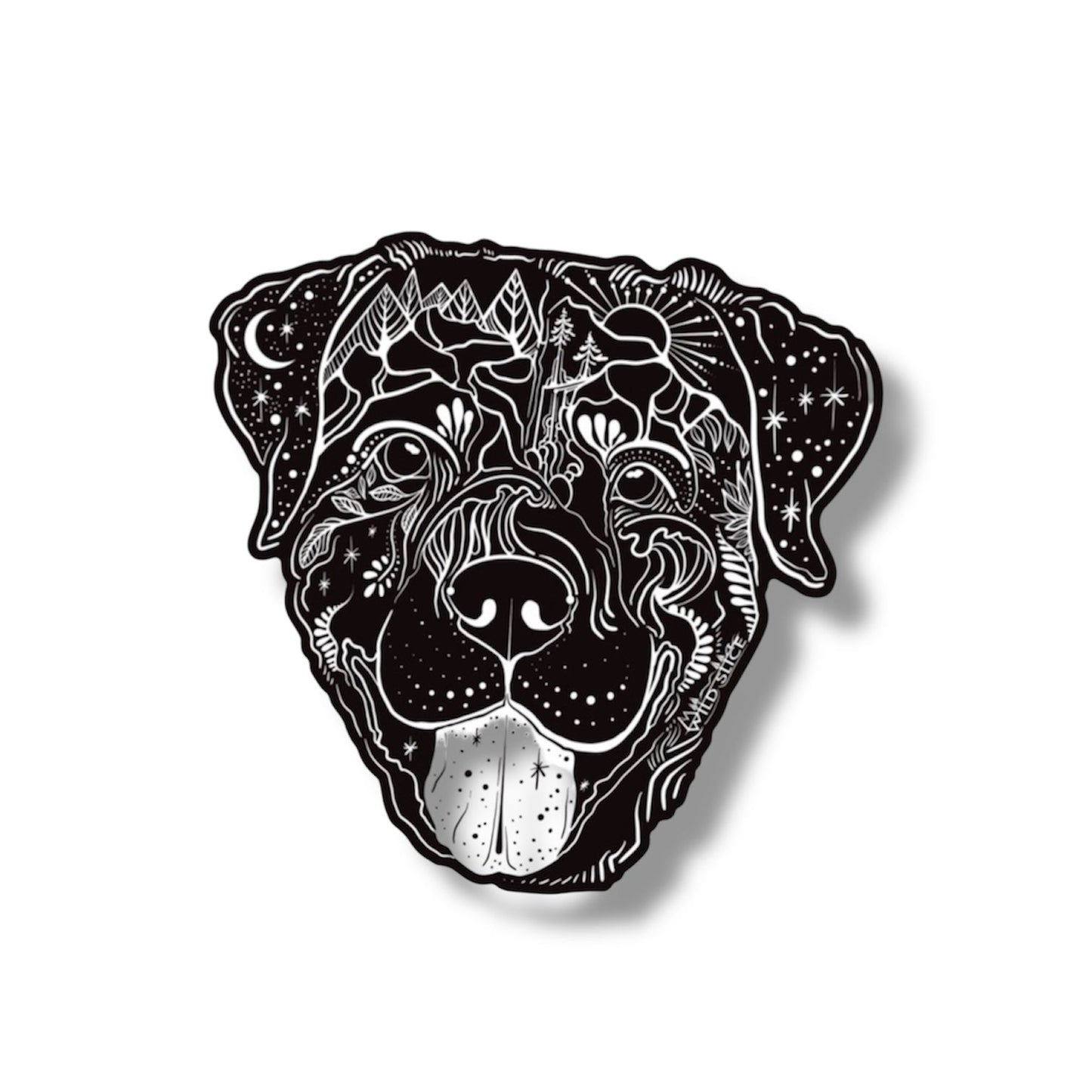 Rottweiler Dog Sticker
