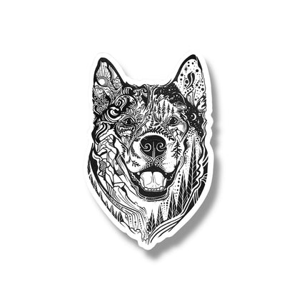 Husky/Malamute Dog Sticker