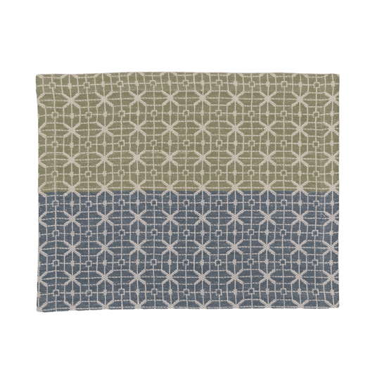 Handwoven Jacquard Placemats 14" × 18" (Set of 4)