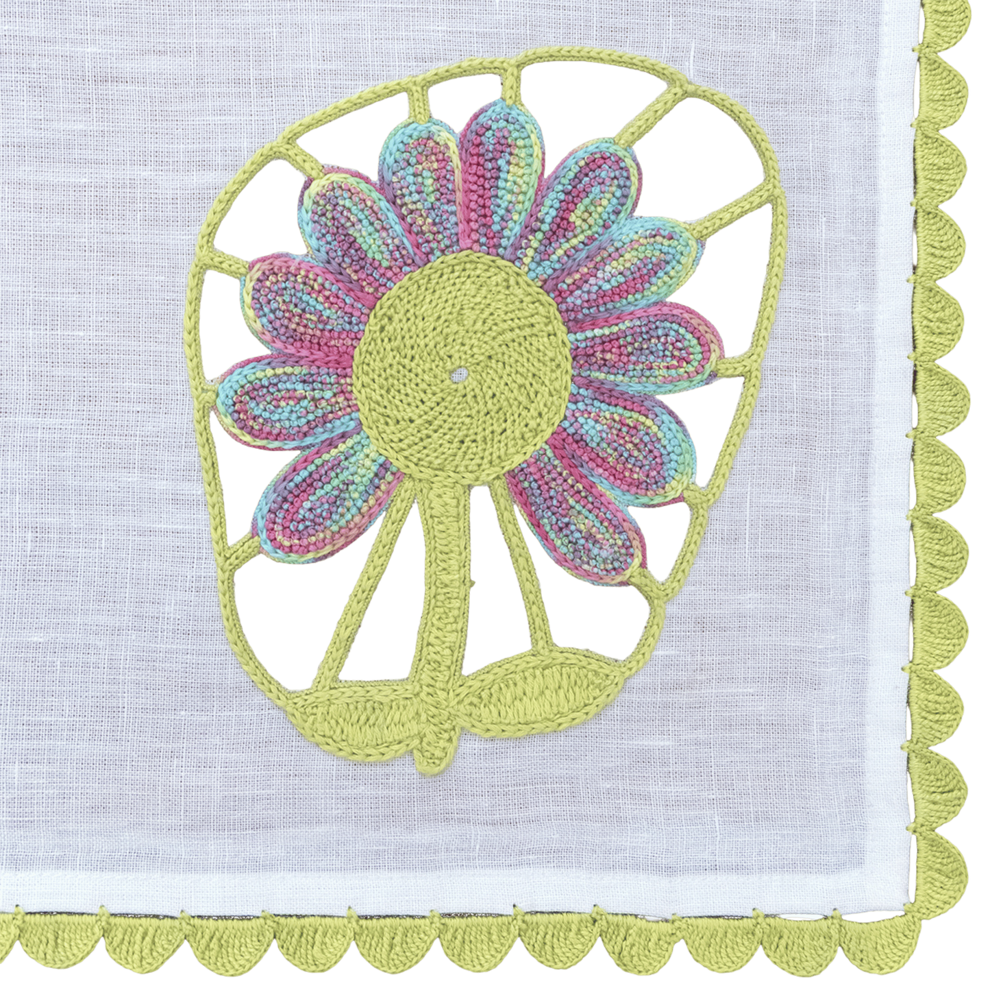 Hand Crochet Placemats 14" x 18" (Set of 4)