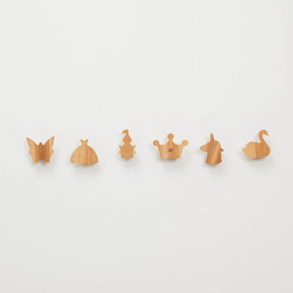 Princess wall hooks