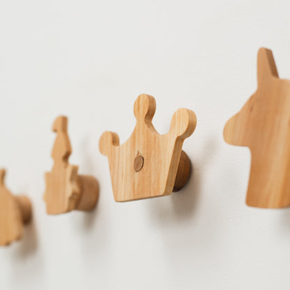 Princess wall hooks