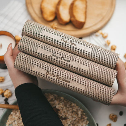 Wooden Recipe Book – Peppers Theme