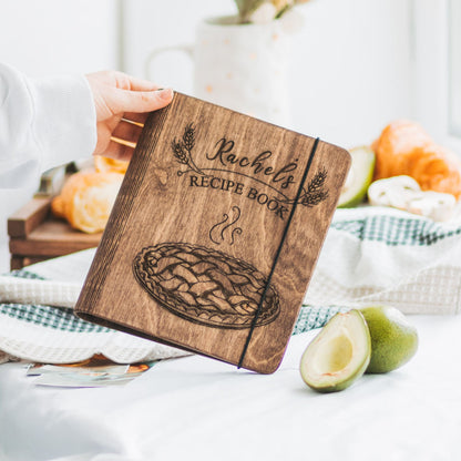Wooden Recipe Book – Pies & Tarts