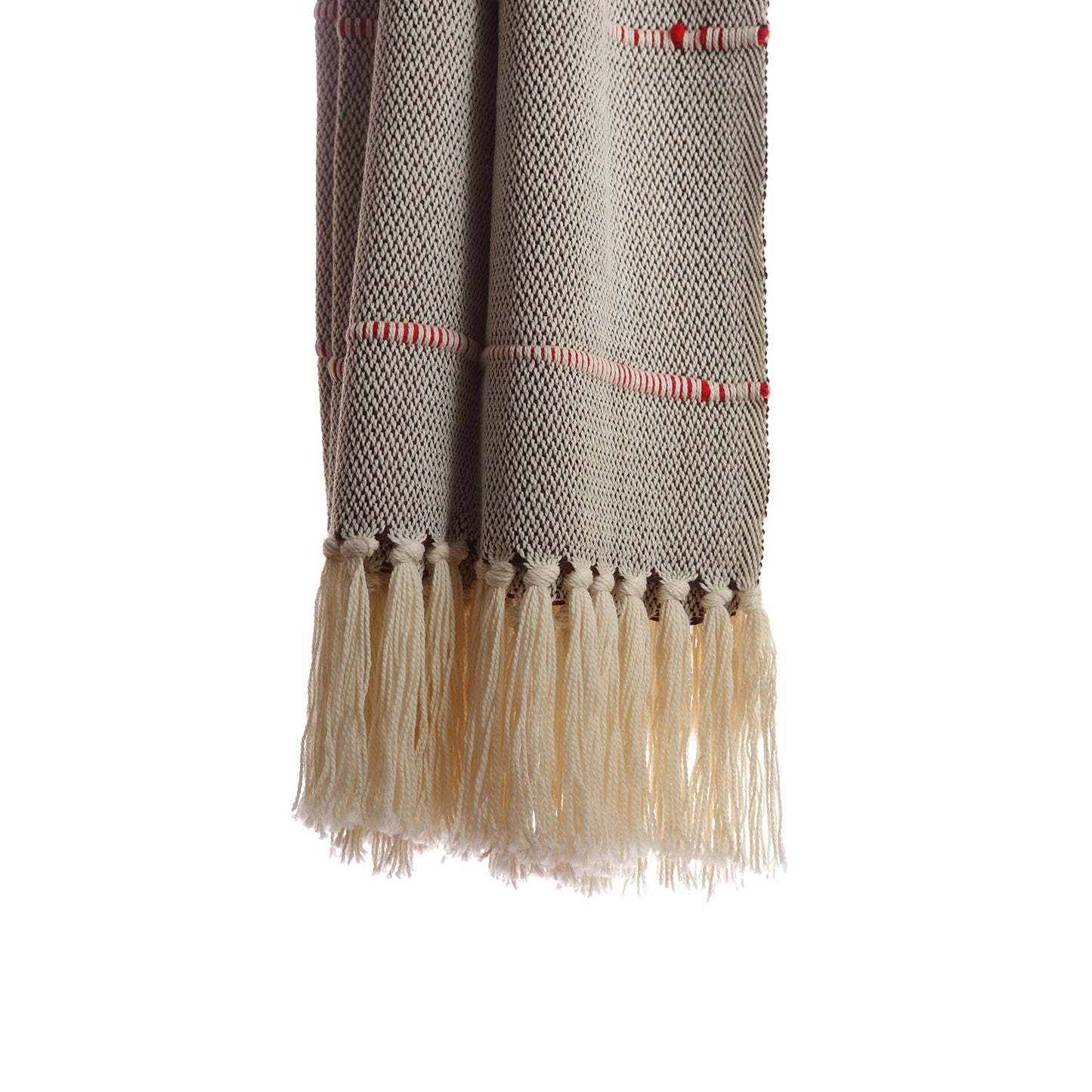 Striped Melange Throw
