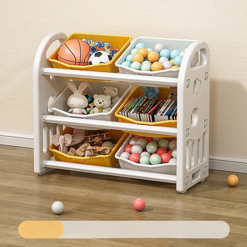 Household Baby toy large capacity storage cabinet Multi functional classification and sorting storage box