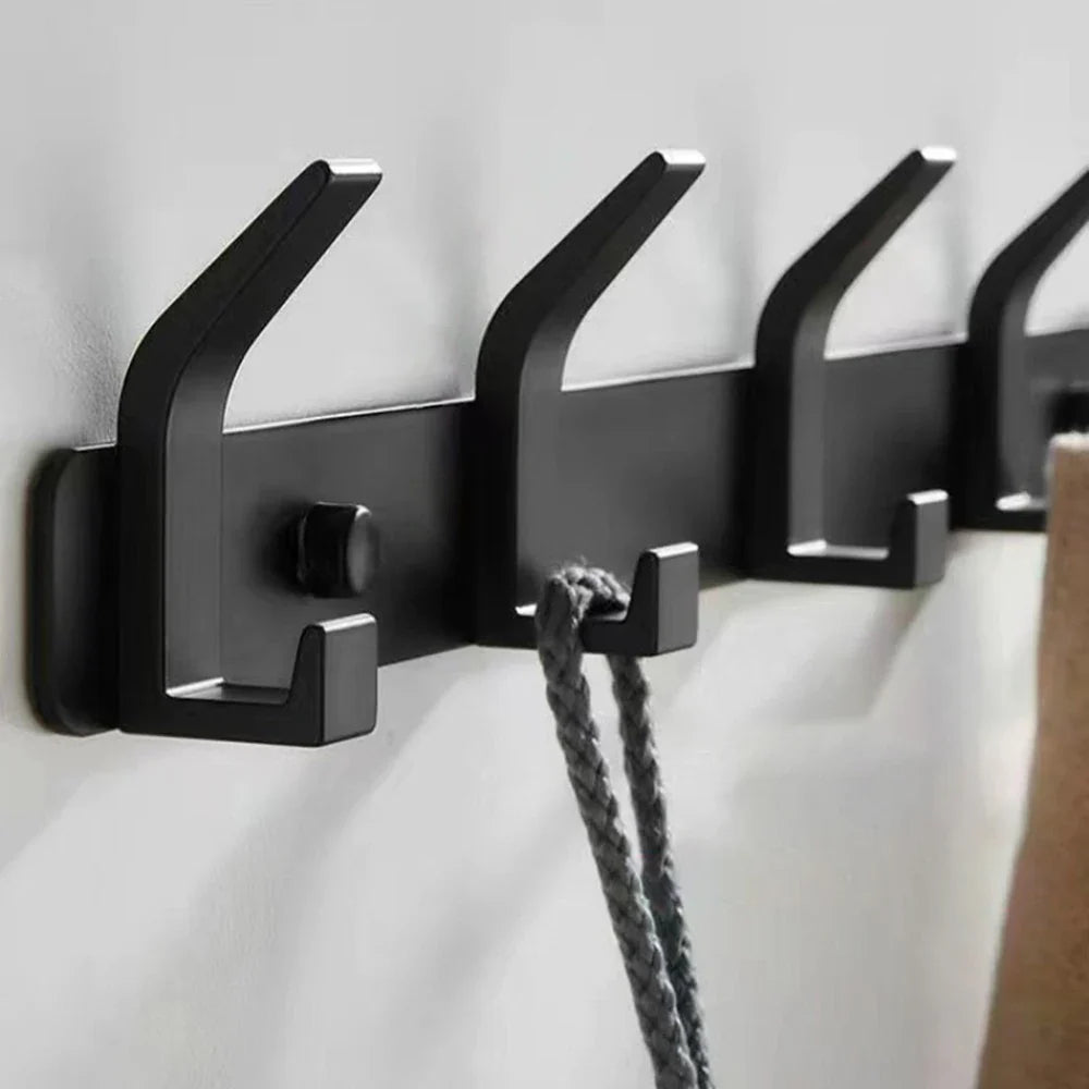 Easy Installation Door Hook-Strong Metal Coat Rack, Suitable for Clothes, Hats and Bags-Space Saving Design, Suitable for Bedroo