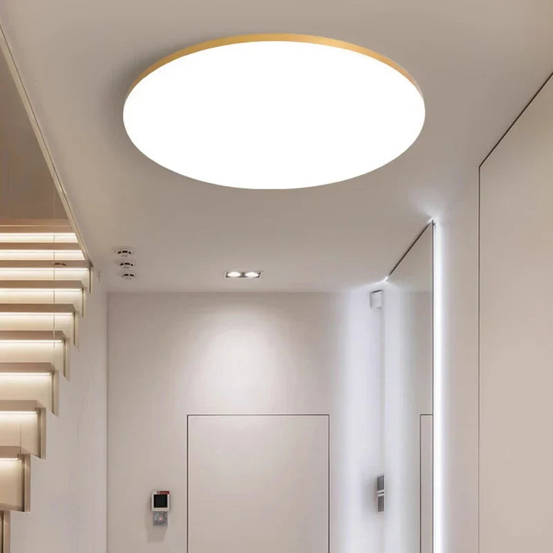 Led Ceiling Lamp 110-265V Ultra Thin Panel Led Light for Living Room Bedroom Indoor Lighting 20W 30W Square Round Ceiling Lights
