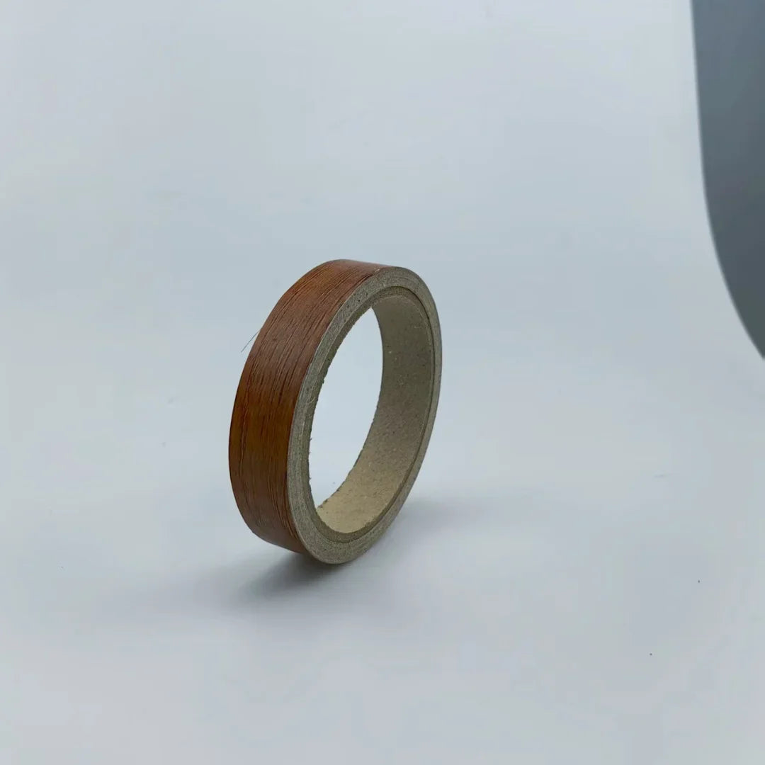 1pc 2cmx10m  Edge Banding Wood Veneer Tape，Birch Wood grain Veneer Edge Banding ， Long Thin Wood grain Veneer Strips