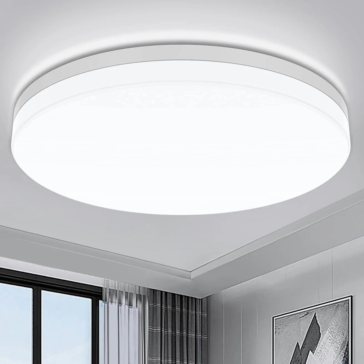 IRALAN ultra-thin round LED ceiling light bedroom corridor toilet lighting neutral white cool white warm white 48W 36W 24W 18W