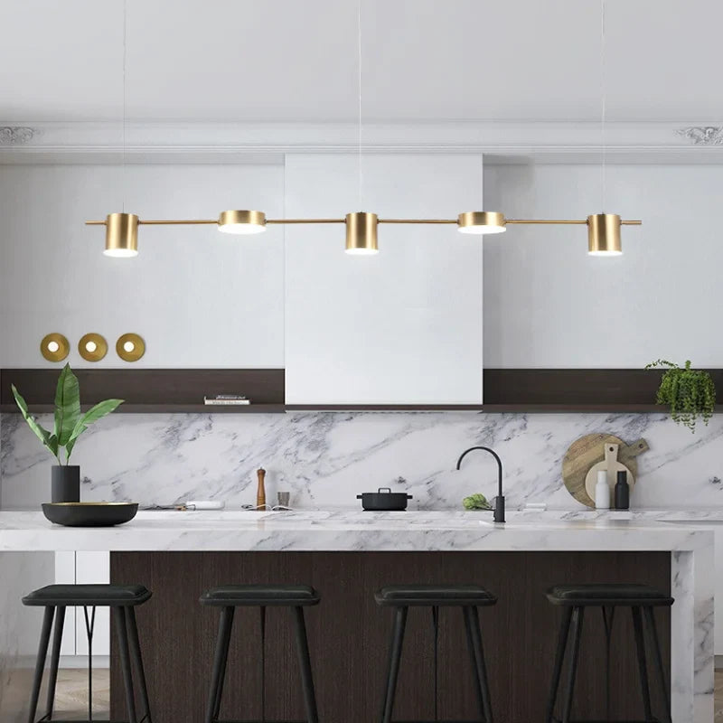 Modern Led Living Room Chandeliers Dining Table Ceiling Chandelier Kitchen Hanging Light Fixture Dimmable Indoor Lighting Lamp