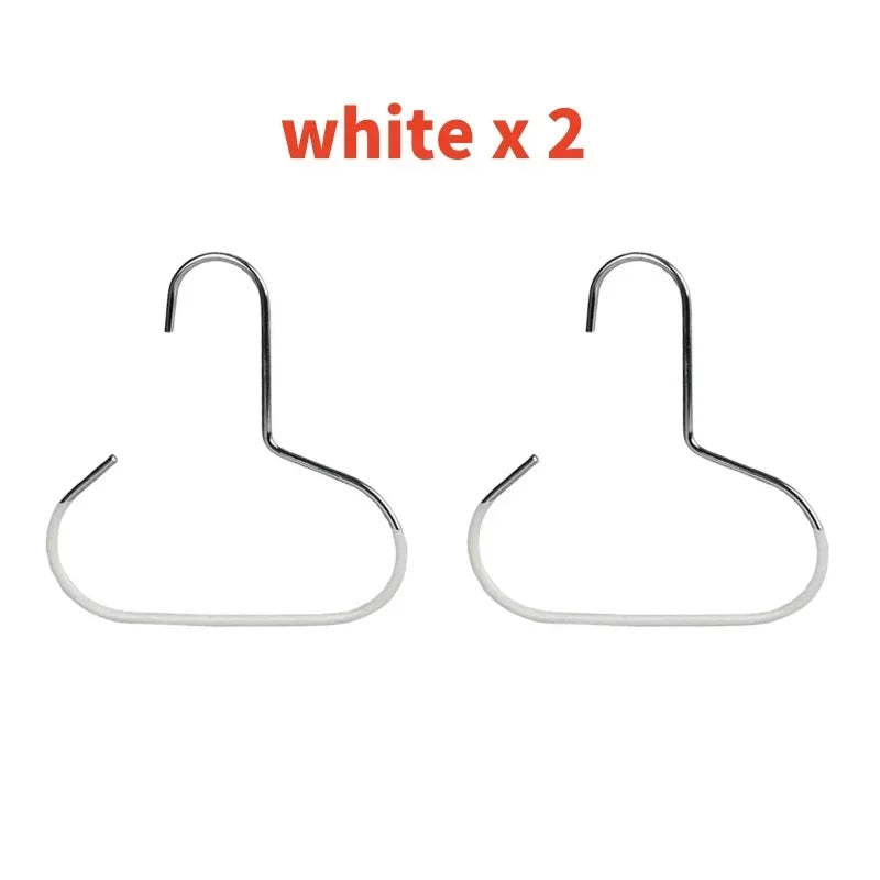 Durable Circle Ring Hat Hanger Non-marking Non-slip Hat Storage Hook Scarf Towel Tie Hanging Rack Hats Display Rack Saving Space