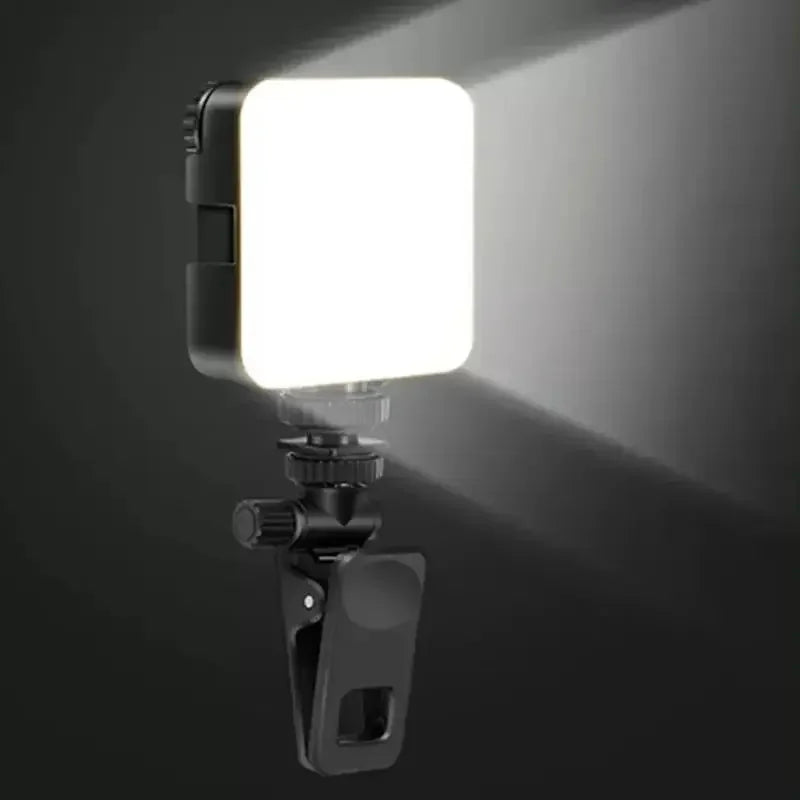 5.5W Pocket Fill Light Portable LED Video Mini Fill Light For Camera Smartphone GoPro Laptop Selfie Adjustable Photography