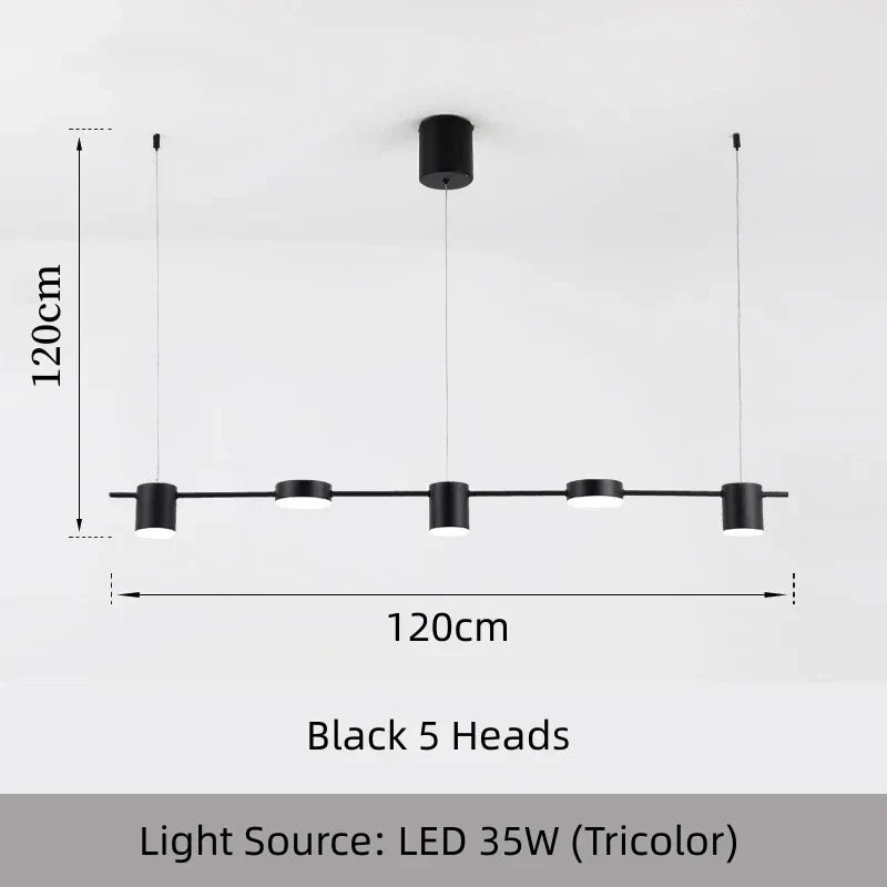 Modern Led Living Room Chandeliers Dining Table Ceiling Chandelier Kitchen Hanging Light Fixture Dimmable Indoor Lighting Lamp