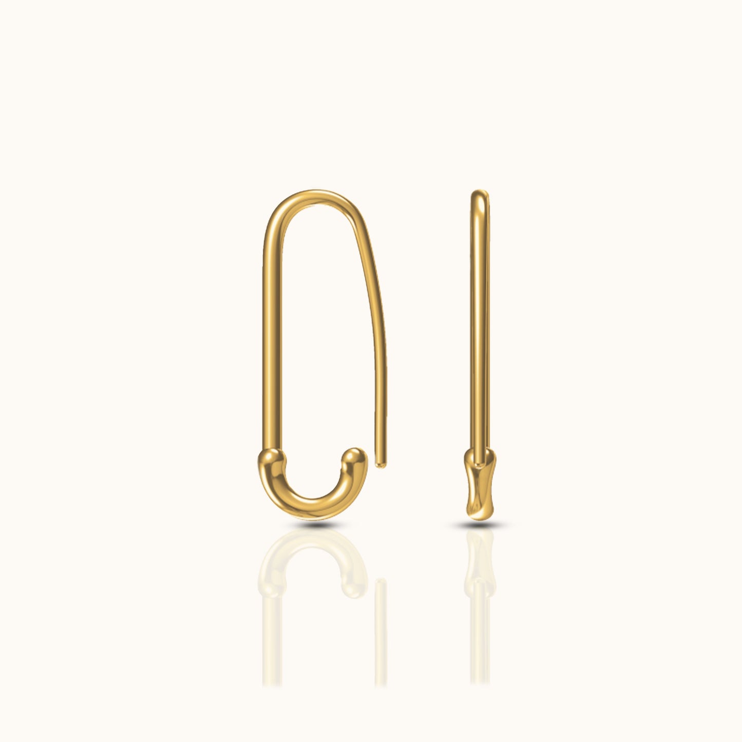 Safety Pin Earrings