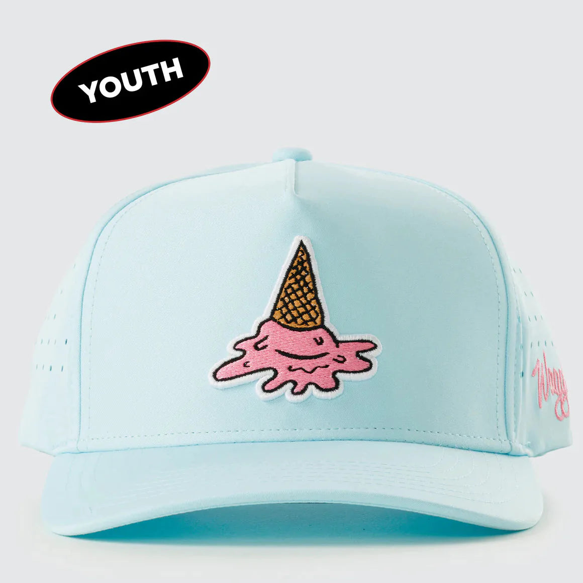 Waggle Original Snapback Hat - Scoops and Swings (Youth)