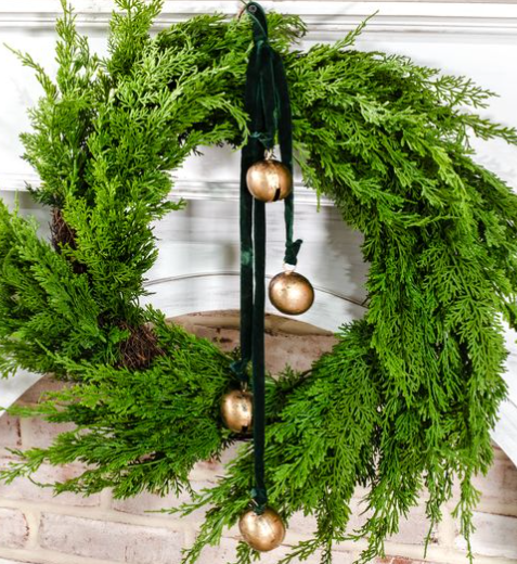 26" 4 Bell Hanger, 2 Ribbon Color Options