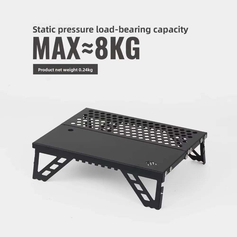 Portable Mini Folding Table Single Person Use Folding Camping Table Ultra Light Aluminum Small Coffee Table Outdoor